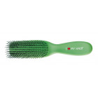 Парикмахерская щетка I LOVE MY HAIR 1503 зеленая микро